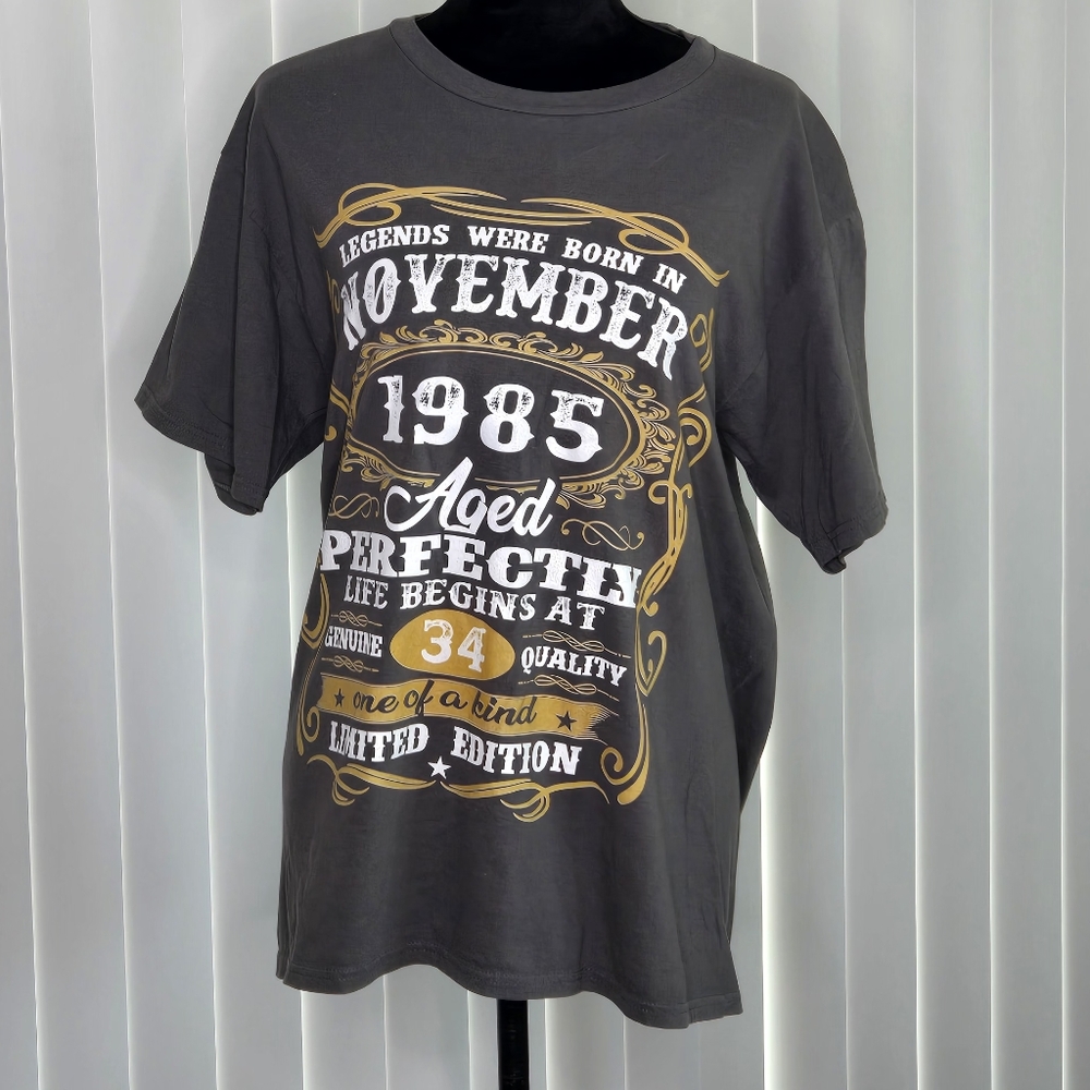 🫶🏽4/$15 Birthday Shirt- November 1985